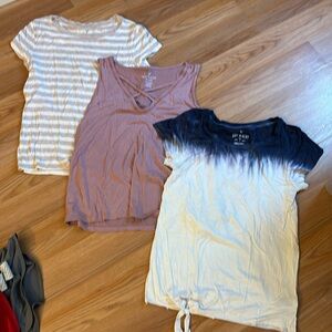 American eagle tees and tank sold together